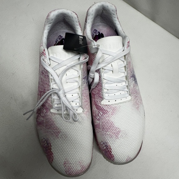 NOBULL Men’s /women’s White and Pink Athletic Shoes Waterproof size 13 W 14.5NWT - Picture 2 of 7